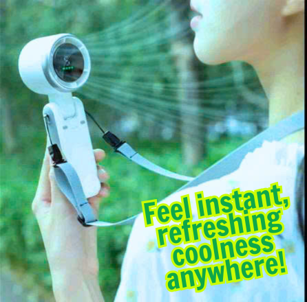 2025 Portable Neck-Hanging & Folding Mini Turbo Fan